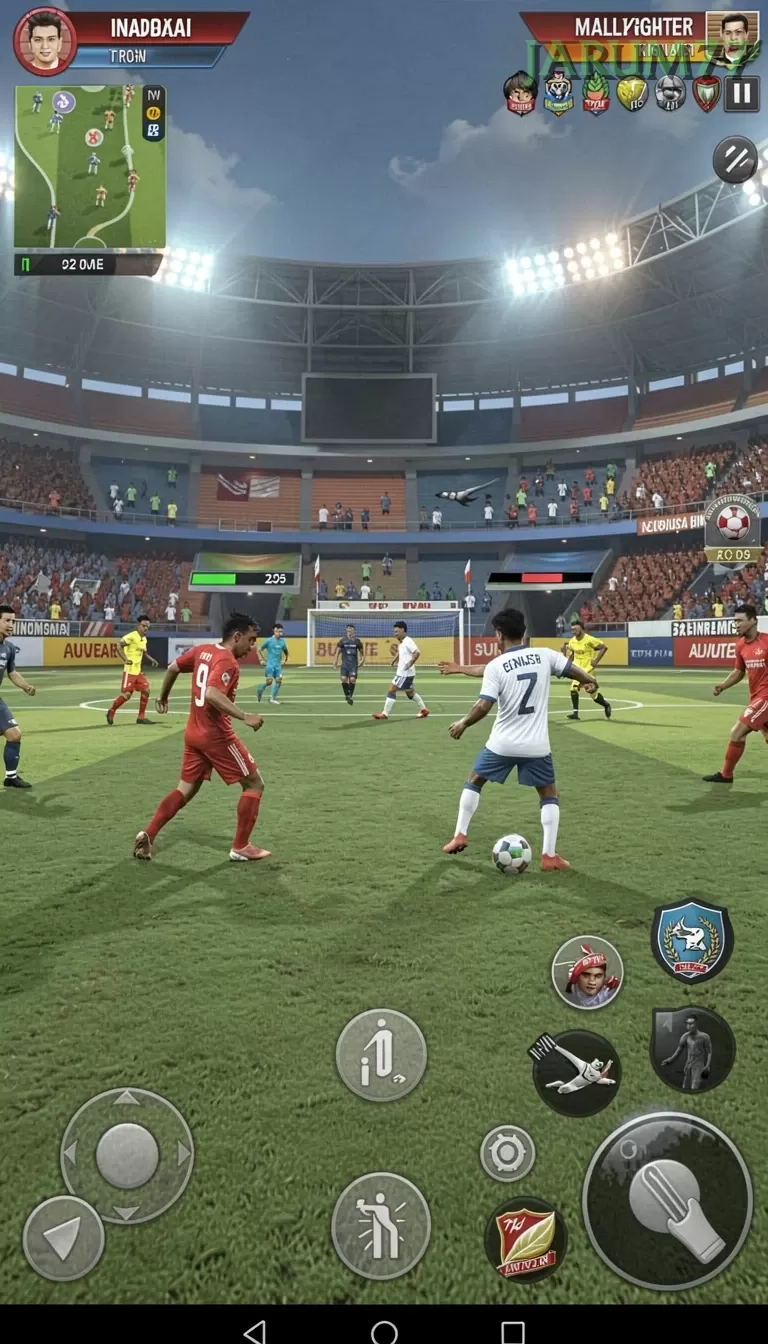 Cuplikan layar X88 — halaman utama